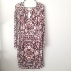 Jennifer Lopez Animal Print Dress